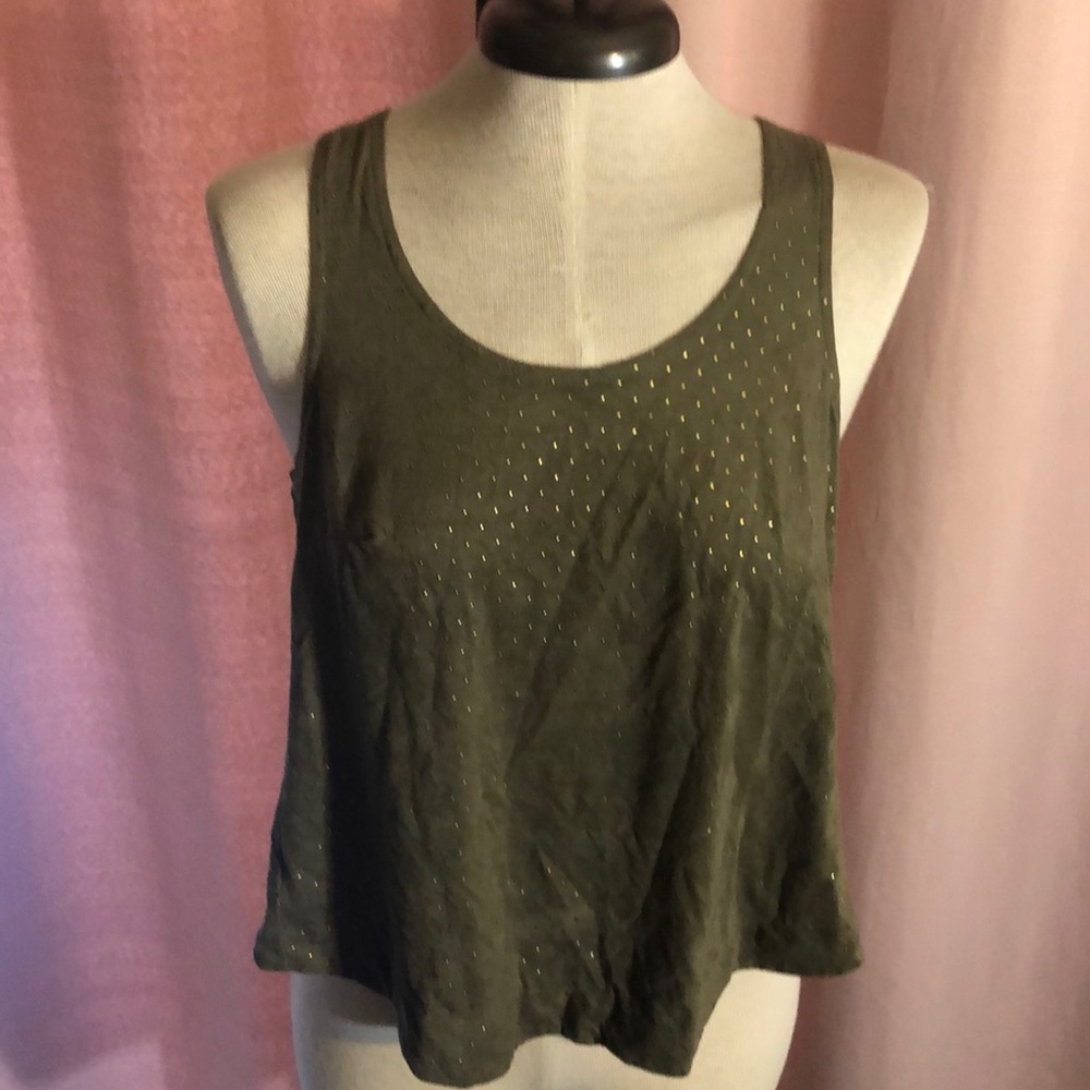 Mimi Chica green tank top